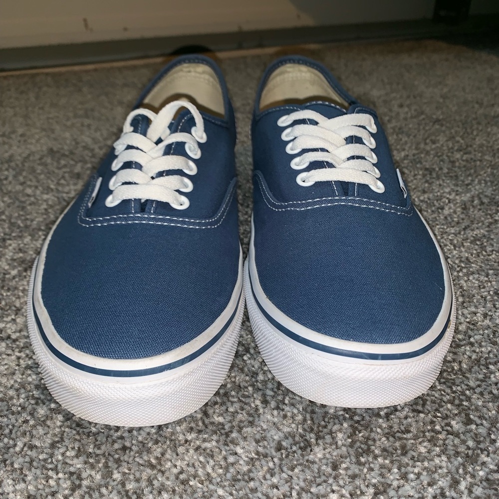 Authentic blue Vans!